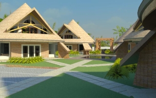 holiday cottages in Diani by Kenyan architect