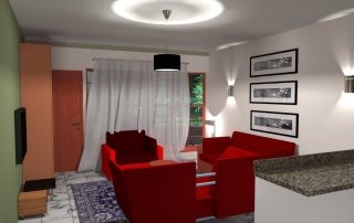 low cost housing interiors by kenyan architect
