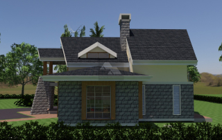 4 bedroom house plan in Kenya