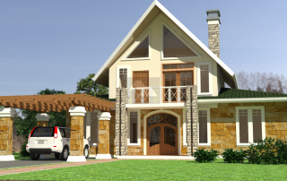 4 bedroom house plans in Kenya
