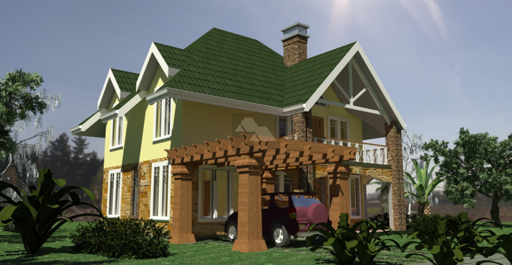 4 bedroom house plans in Kenya