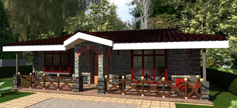 Simple Two Bedroom House Plans In Kenya