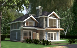 Elegant 4 Bedroom House Plan