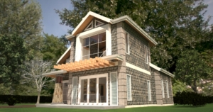 Elegant 4 Bedroom House Plan