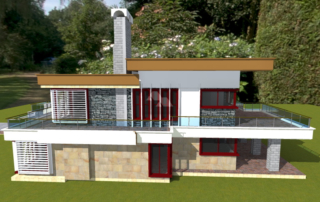 Contemporary 4 Bedroom House Plan