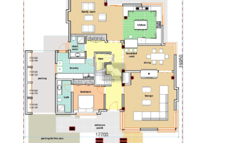 Contemporary 4 Bedroom House Plan