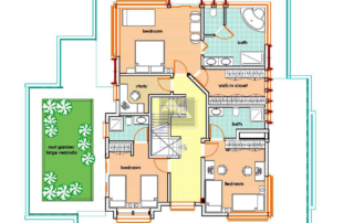 Contemporary 4 Bedroom House Plan
