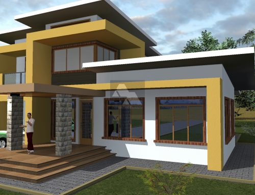 The Dera Contemporary 4 Bedroom House Plan