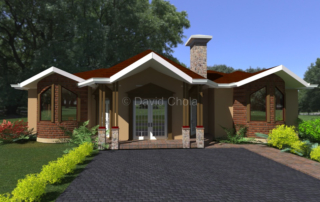 4 Bedroom Bungalow House Plan
