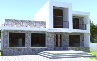 Contemporary 4 Bedroom House Plan