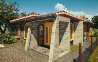 The Bedroom Bungalow House Plan