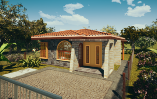 The Bedroom Bungalow House Plan