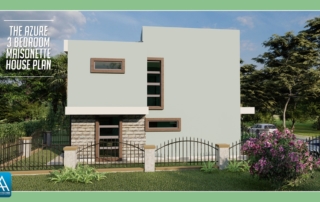 3 Bedroom Maisonette House Plan