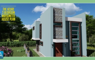 3 Bedroom Maisonette House Plan