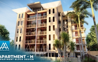 – 2 Bedroom Apartment Block