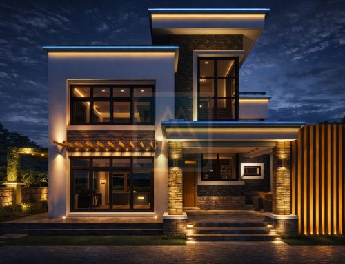 The Hella Contemporary  4 Bedroom House Plan