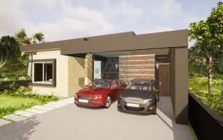 Contemporary 4 Bedroom Bungalow