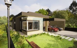 Contemporary 4 Bedroom Bungalow