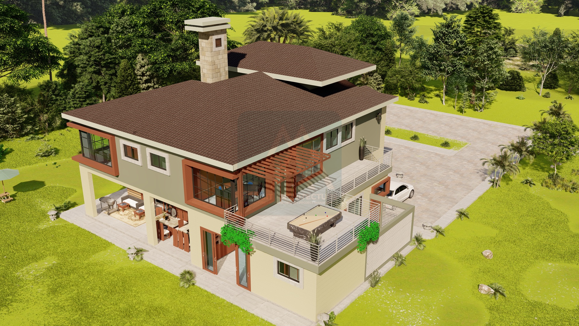 The Thamani 5 Bedroom House Plan