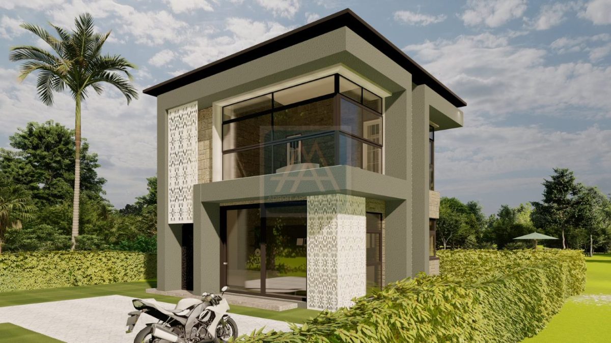 The Cube 4 Bedroom Contemporary House Plan – David Chola – Architect