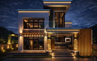 4 Bedroom Contemporary House Plan